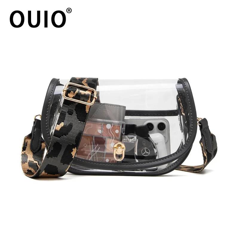 Women Bags And Purses - OUIO 전화 파우치 패션 클리어 PVC