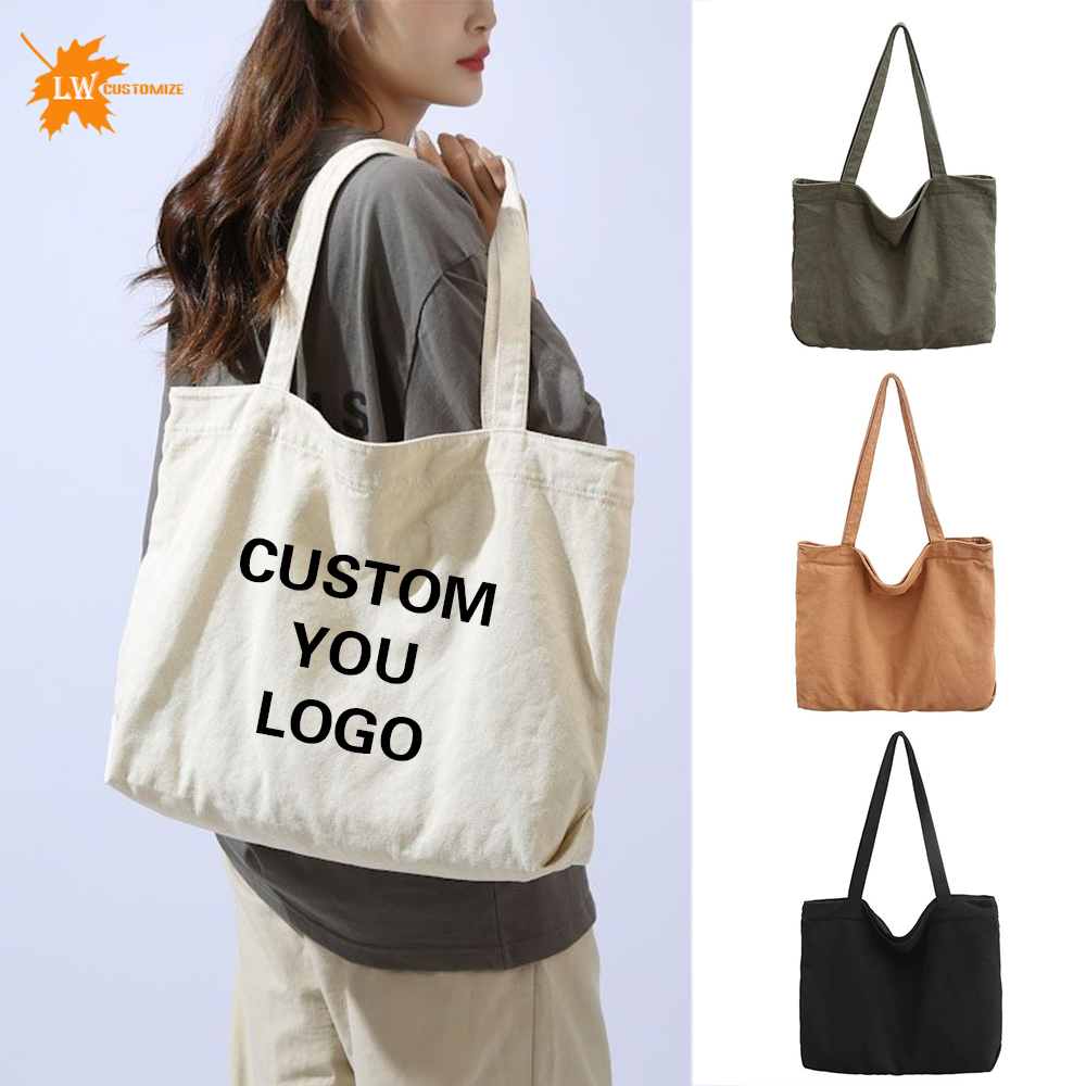 Women Bags Name - 맞춤형 로고 토트백 대용량 여성용 캔버스
