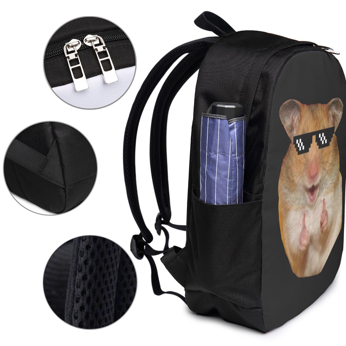 재미있는 햄스터 배낭 여행 노트북 가방 컴퓨터 대학생  - Women'S Bag 리뷰 및 가격