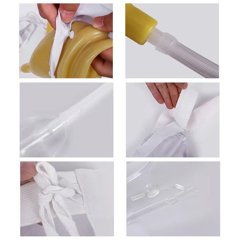 1000ml 소변 수집기 가방 소변 수집기 노인 소변  - Women Bags Under 1000 리뷰 및 가격