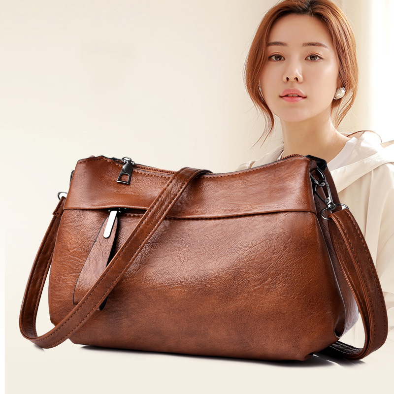 여성용 대용량 핸드백 부드러운 가죽 숄더백, 크로스 바 - Women Bags Low Price 리뷰 및 가격