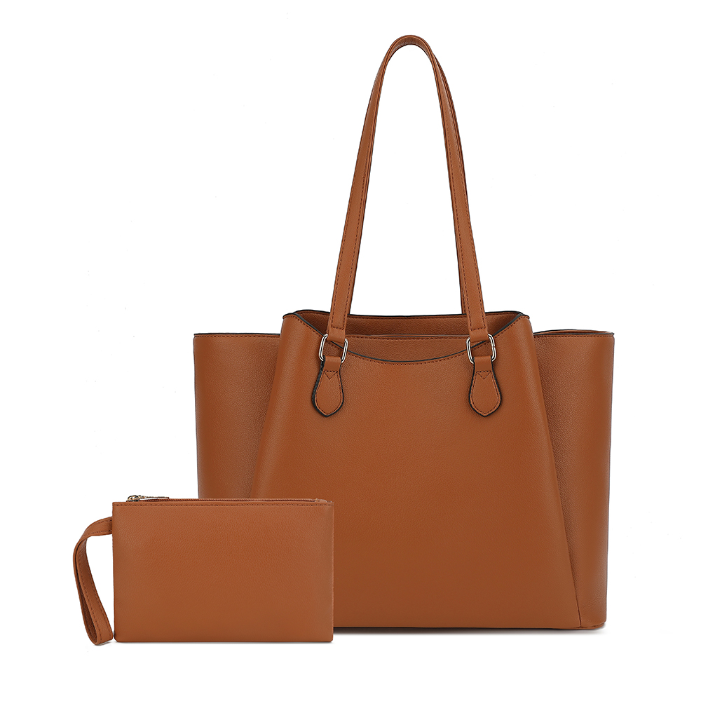 여성용 토트백, 파우치가 있는 대형 PU 가죽 숄더 핸 - Women Bags And Purses 리뷰 및 가격