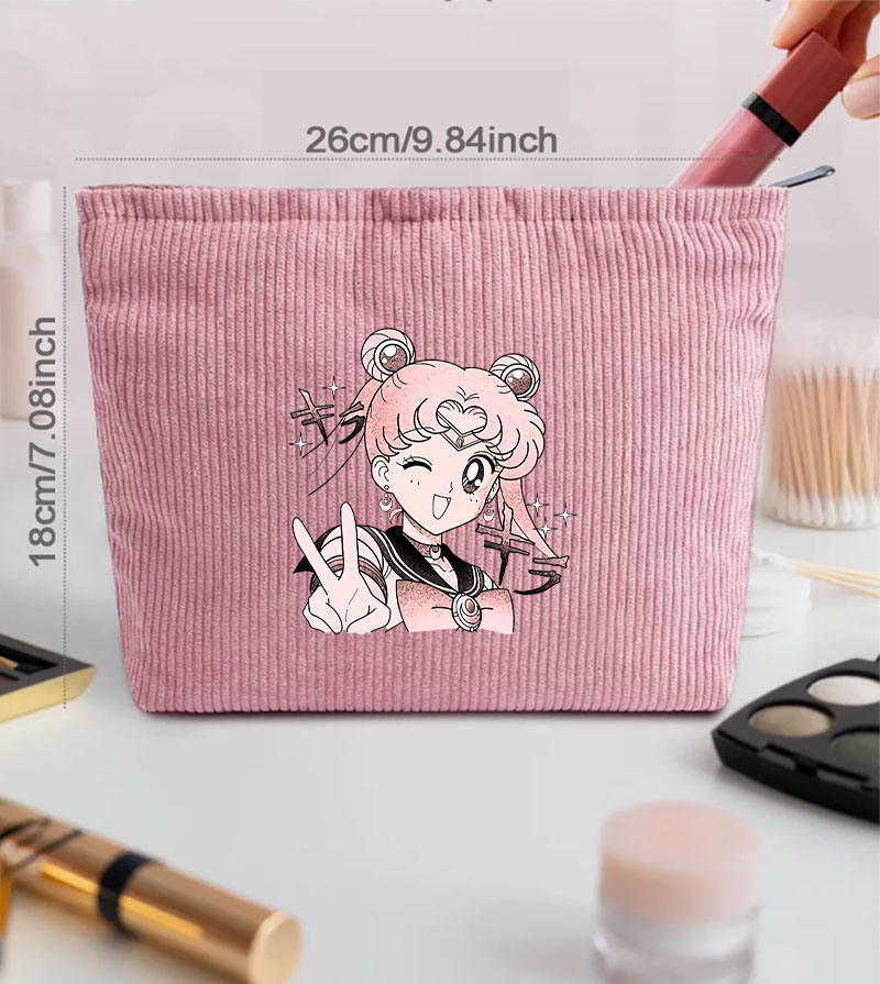 SailorsMoon Anime Girl 코듀로이 여행 - Women'S Vogue Bags 리뷰 및 가격