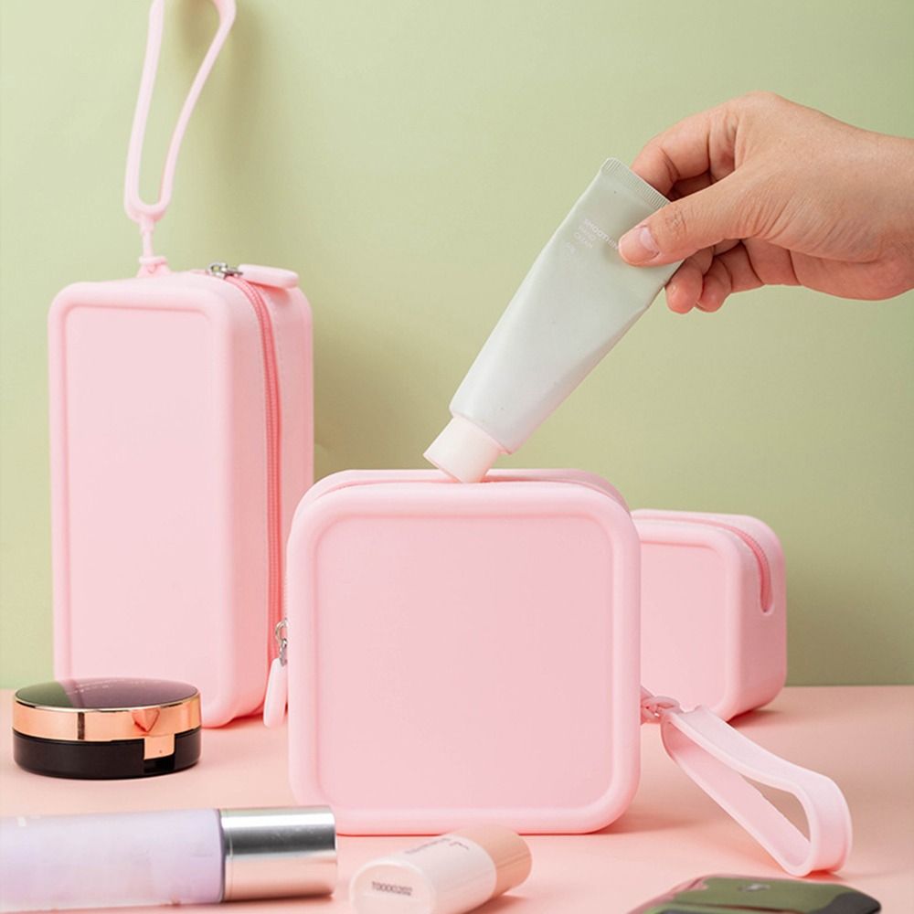휴대용 실리콘 동전 지갑 대용량 지퍼 이어폰 가방 방수 - Women Bags And Purses 리뷰 및 가격