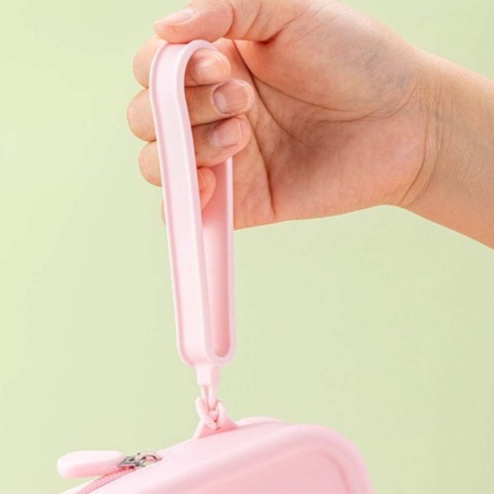 휴대용 실리콘 동전 지갑 대용량 지퍼 이어폰 가방 방수 - Women Bags And Purses 리뷰 및 가격