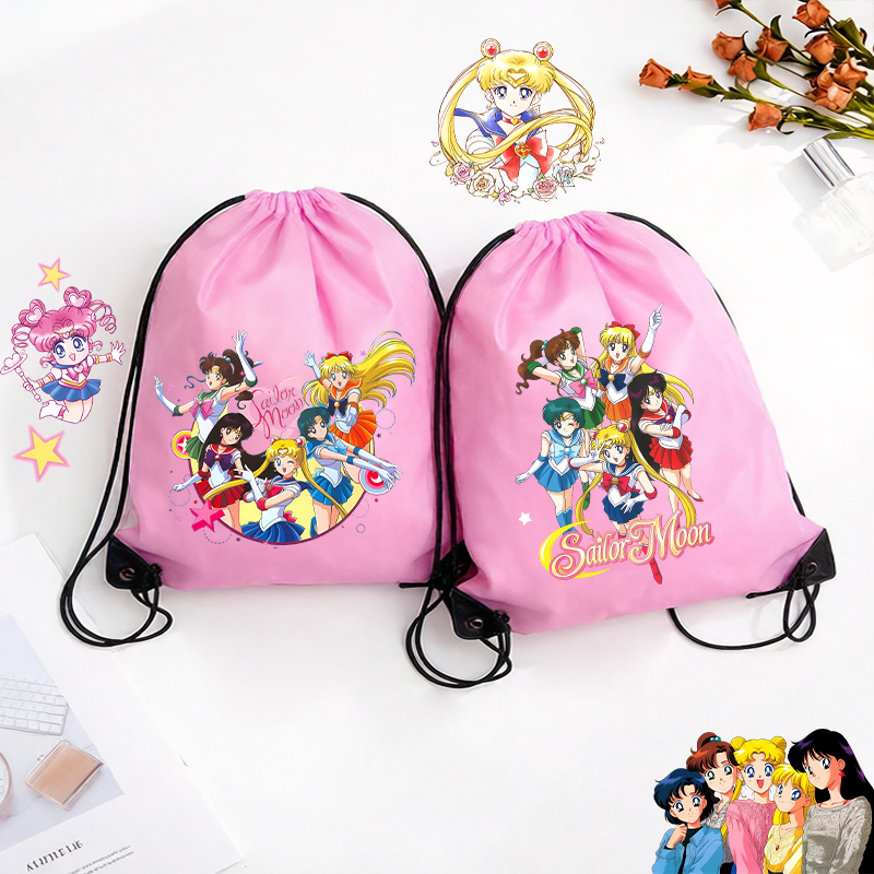 SailorsMoon 소녀 드로스트링 가방 여성 스포츠 - Women'S Vogue Bags 리뷰 및 가격
