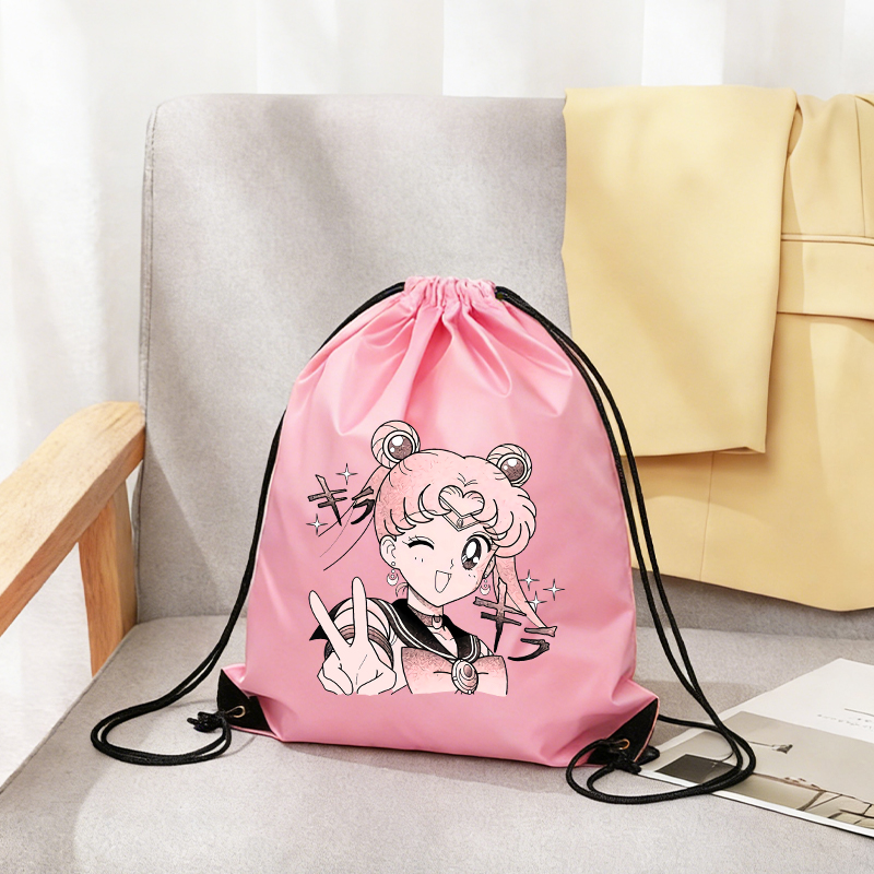 SailorsMoon 소녀 드로스트링 가방 여성 스포츠 - Women'S Vogue Bags 리뷰 및 가격