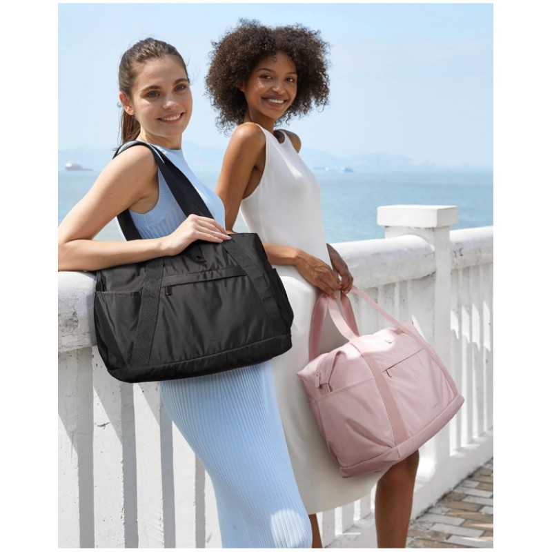 맞춤형 여행 가방 수하물 가방 인쇄된 로고 접이식 단거 - Women Bags Name 리뷰 및 가격