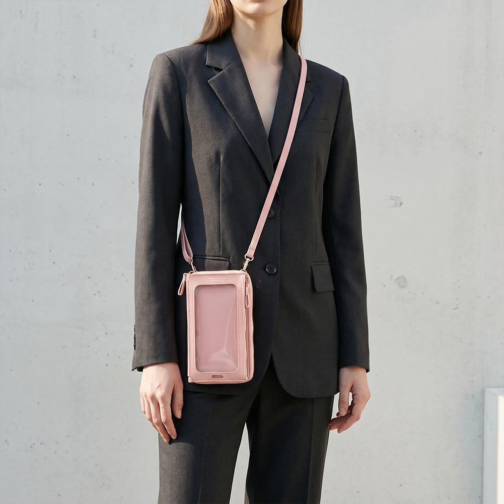 여성 가방 부드러운 가죽 지갑 터치스크린 휴대폰 지갑  - Women Bags And Purses 리뷰 및 가격