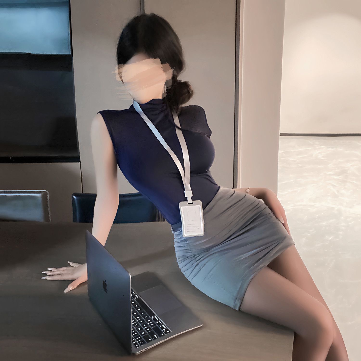 달콤한 스커트 세트 OL 섹시 퓨어 디자이어 스타일 비 - Women Bags Office 리뷰 및 가격